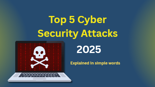 Top 5 Cybersecurity Attacks & Trending Techniques in 2025